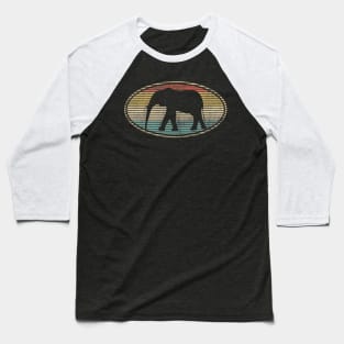 Elefant Lovers. Animal Lovers Funny Vintage Design Baseball T-Shirt